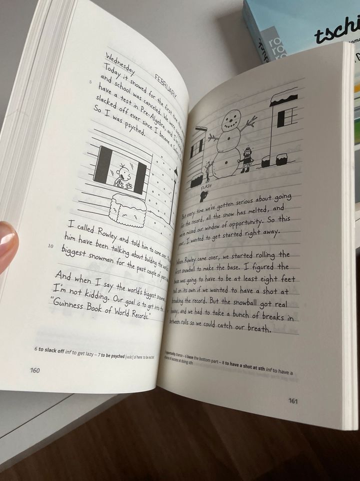 Gregs Tagebuch Englisch Diary of a wimpy kid in Verden