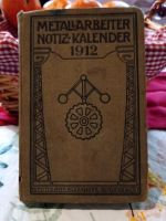 Metallarbeiter Notiz - Kalender 1912 Mecklenburg-Vorpommern - Ducherow Vorschau