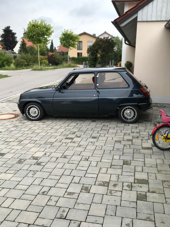 Renault R 5 Alpine Turbo H Kennzeichen Oldtimer Tüv neu! in Türkheim
