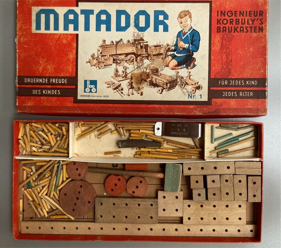 Matador Ingenieur Korbuly's Baukasten um 1955 in Wandsbek - Hamburg  Marienthal | Holzspielzeug günstig kaufen, gebraucht oder neu | eBay  Kleinanzeigen ist jetzt Kleinanzeigen