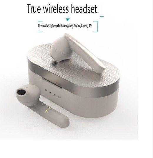 Grey T12 Bluetooth 5.1 True Wireless Headset Semi In-ear Touch Co in Körle