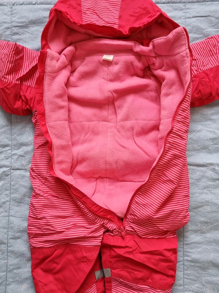 Schneeanzug Overall Gr. 80 H&M pink rosa wie neu in Rostock