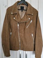 Bikerjacke braun Velourslederimitat Gr.L H&M Nordrhein-Westfalen - Stadtlohn Vorschau