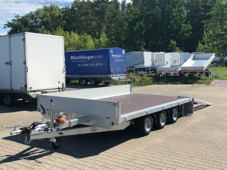 ⭐ Eduard Auto Transporter 3500 kg 406x220x30 cm 3-Achser 56 in Schöneiche bei Berlin