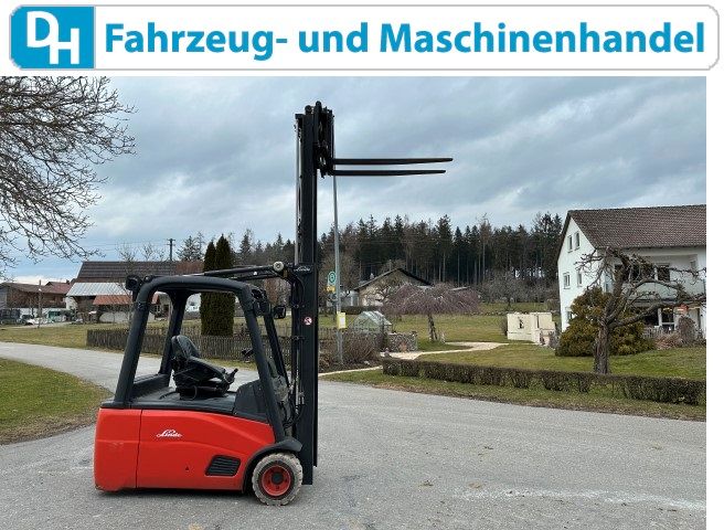 Linde E 20 L-01 Elektro Stapler 2000Kg Vollfreihub Gabelstapler in Unterwaldhausen