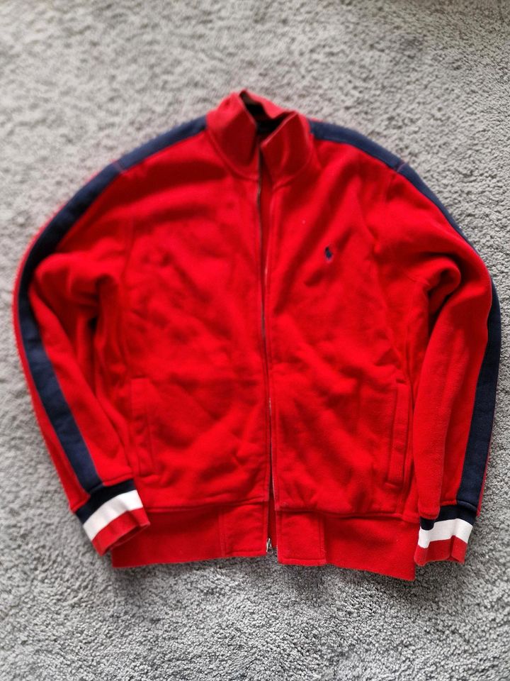 Ralph Lauren Vintage rot schwarz weiss Groesse L Baumwolle in Kassel