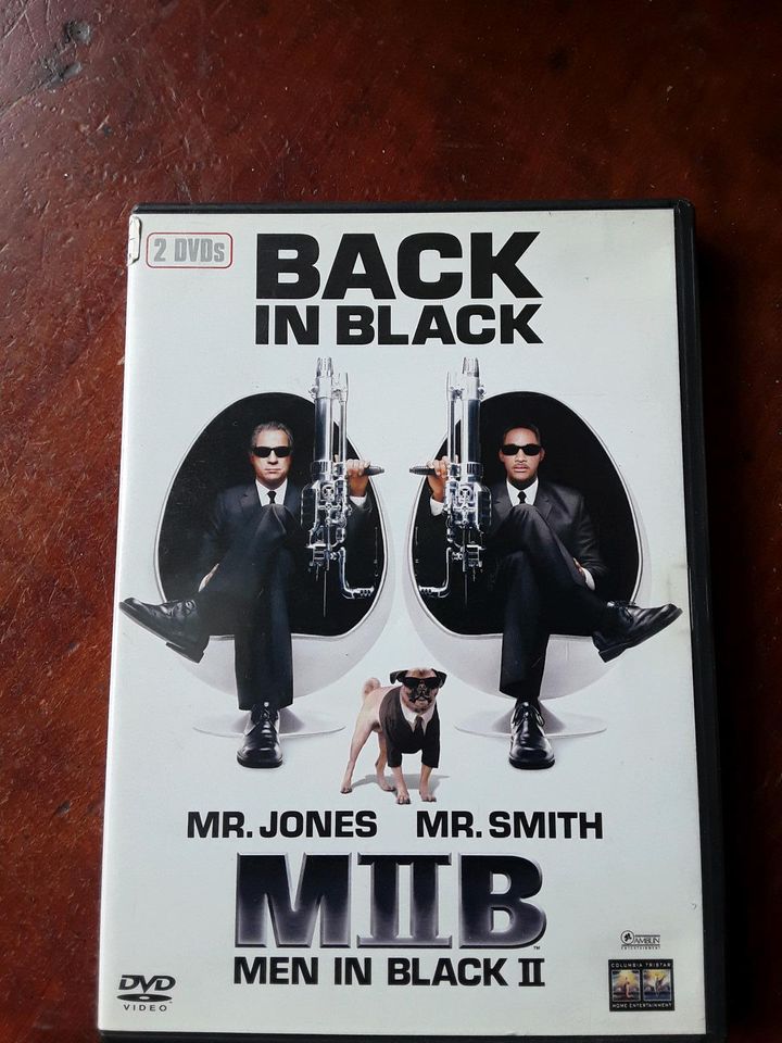DVD's Men in Black und Men in Black II in Worms