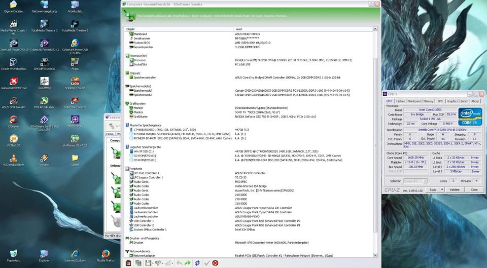 Windows XP PC Voodoo 3dfx Banshee Auzentech HomeTheater HD 4GB in Kelsterbach