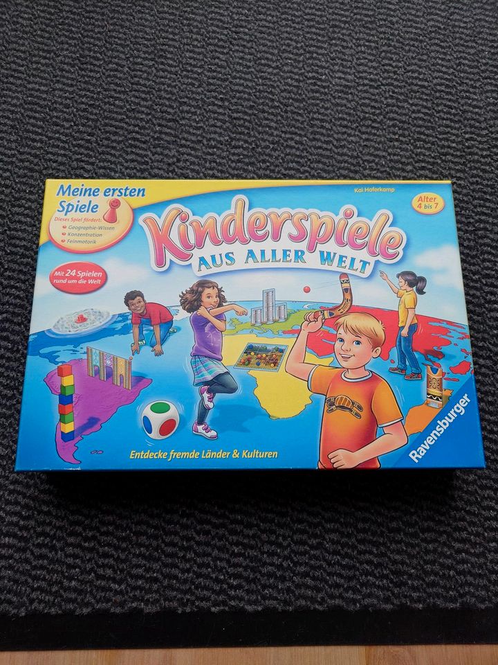 Ravensburger Kinderspiele aus aller Welt 4-7 Jahre 24 Spiele in Rösrath