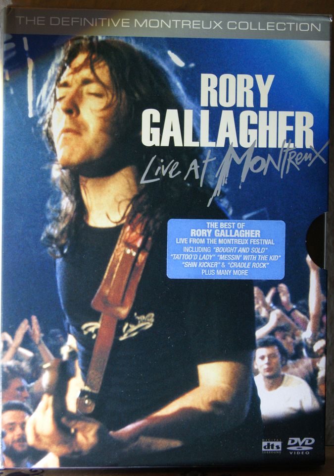 RORY GALLAGHER Live at Montreux DVD ***TOP*** in Wermelskirchen