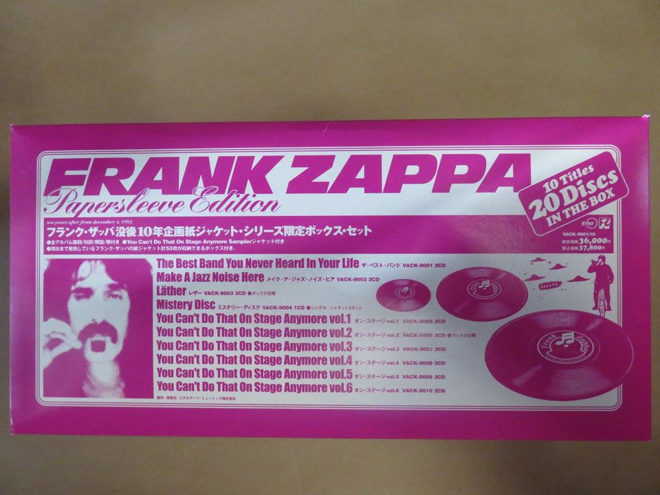 Frank Zappa - American Composer 1940-1993, Zappa in the Box, CD in Chemnitz