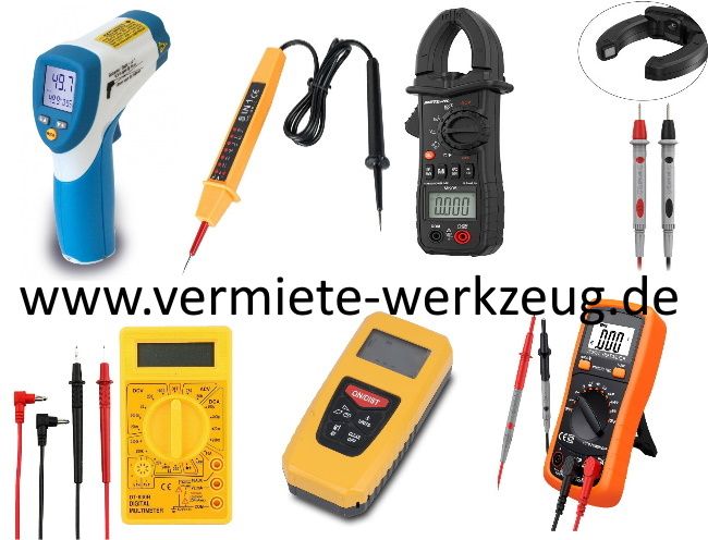 ⚡ Mieten Multimeter Voltmeter Stromzange Messgerät Temperatur⚡ in Sundern (Sauerland)