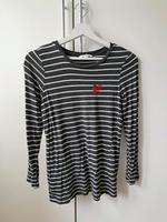 H&M Mama Still Shirt Oberteil Stillen grau Streifen XS S Baden-Württemberg - Weinstadt Vorschau