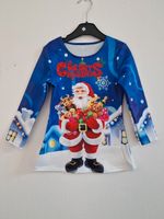 Weihnachtskleid Weihnachtsmann Nikolaus Mädchen blau 86/92 Baden-Württemberg - Ostrach Vorschau