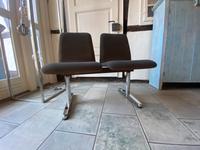 2 x 2er Vintage Wartebank Sitzbank Edelstahl Loft Design Niedersachsen - Springe Vorschau