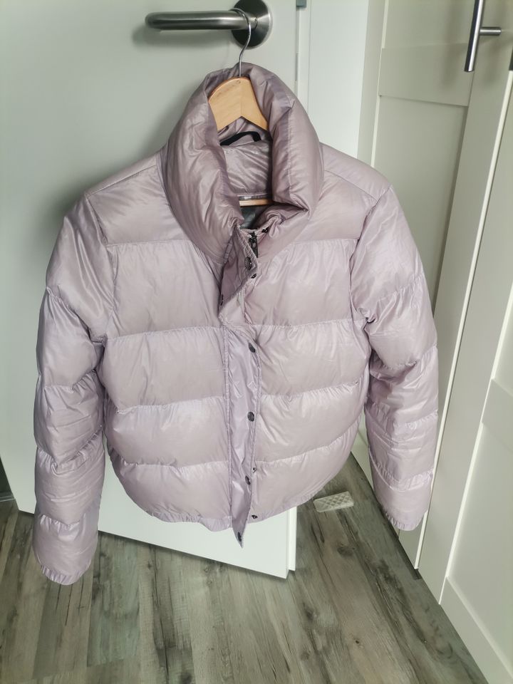 Dkny Damen Daunenjacke Jacke Feder Lila Flieder Gr. L Gr. 40 in Dortmund