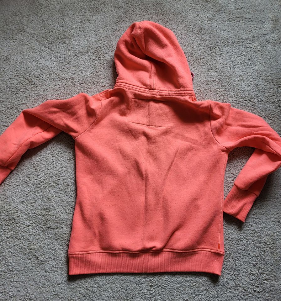 SUPERDRY Orange Hoodie Neon Pink L Sweatshirt Jacke in Hamburg