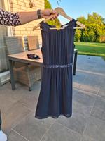 Kleid blau Gr.34 von Marie Lund mit Bolero Chiffon Jäckchen Nordrhein-Westfalen - Lage Vorschau
