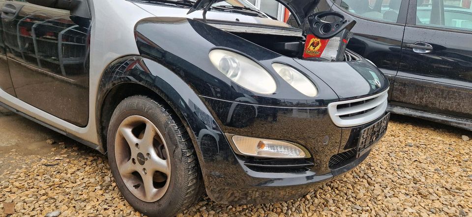 Smart 454 forfour schwarz Teile schlachtfest Kotflügel Stoßstange in Waiblingen