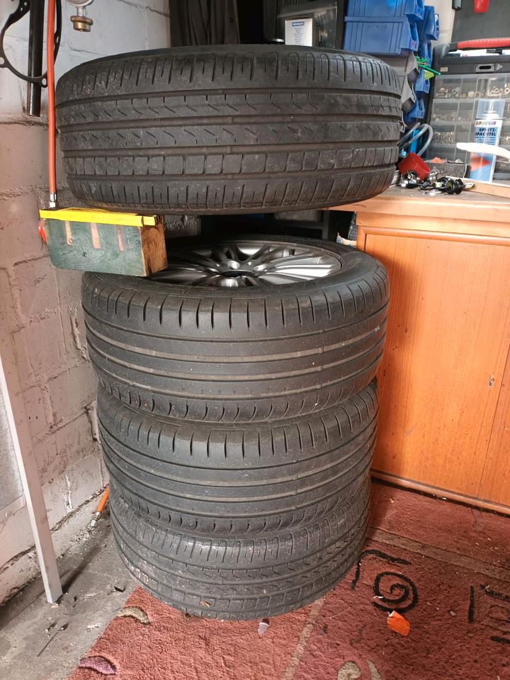 4 x Alufelgen 16 Zoll/ 5x112/ in Mülheim (Ruhr)