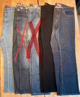 Jeans Gr. 42/44 Blau schwarz W34 Nordrhein-Westfalen - Bedburg-Hau Vorschau