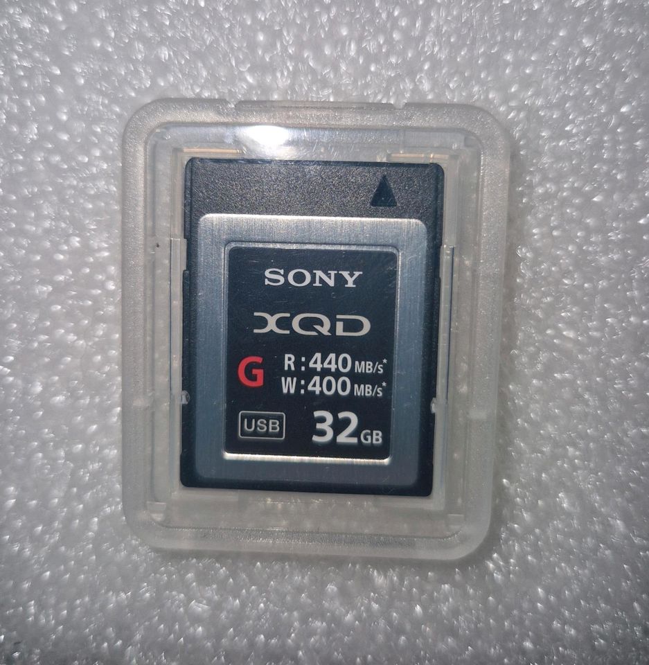 SONY XQD 32GB G-SERIE (400/440MB/S) SPEICHERKARTE in Essen