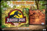 Jurassic Park Blech Schild Logo Dinosaurier T-Rex Geschenk Plate Berlin - Lichterfelde Vorschau