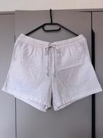 H&M kurze Hose Shorts aus Leinen gestreift beige, Größe 40 Thüringen - Saalfeld (Saale) Vorschau