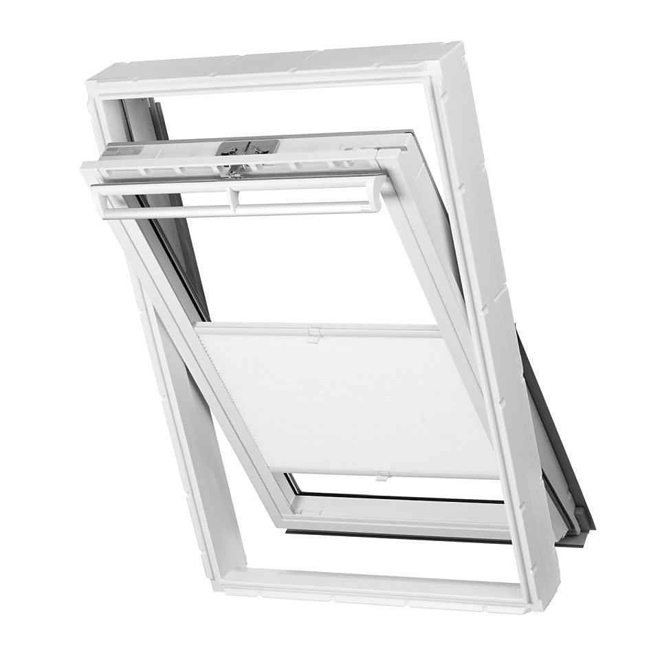 Ventanara Dachfenster Verdunkelungs-Plissee Weiß FK08 in Bordesholm