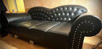 Big Sofa - echte Swarovski - echt Leder - Manufaktur- Schwarz Niedersachsen - Bückeburg Vorschau
