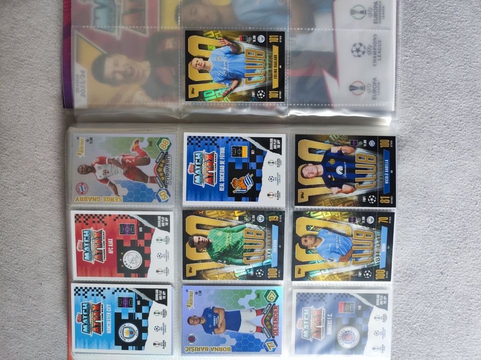 Topps Fußball Sammelkarten Champions League / EM 2024 in Pfullendorf