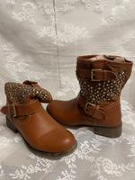 Stiefel braun Glitzer Strass 38 Bayern - Türkheim Vorschau