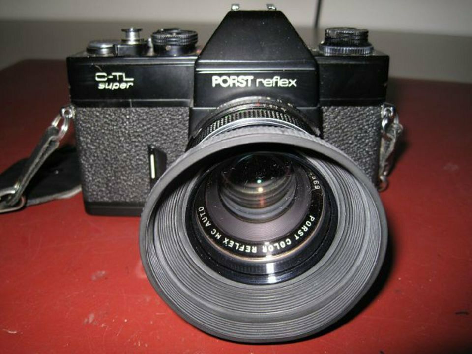 Spiegelreflexkamera Porst reflex C-TL mit Objektiv 1:1,7/ 50 mm in Zirndorf