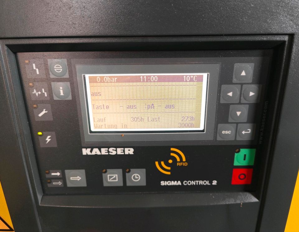 Kaeser SX3 Schraubenkompressor,Air Kompressor,Luftdruck,Werkstatt in Martinroda (bei Ilmenau)