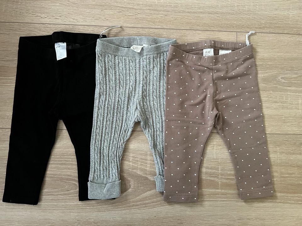 Hosen Leggins Mädchen Gr. 68 / 74 h&m in Eschborn