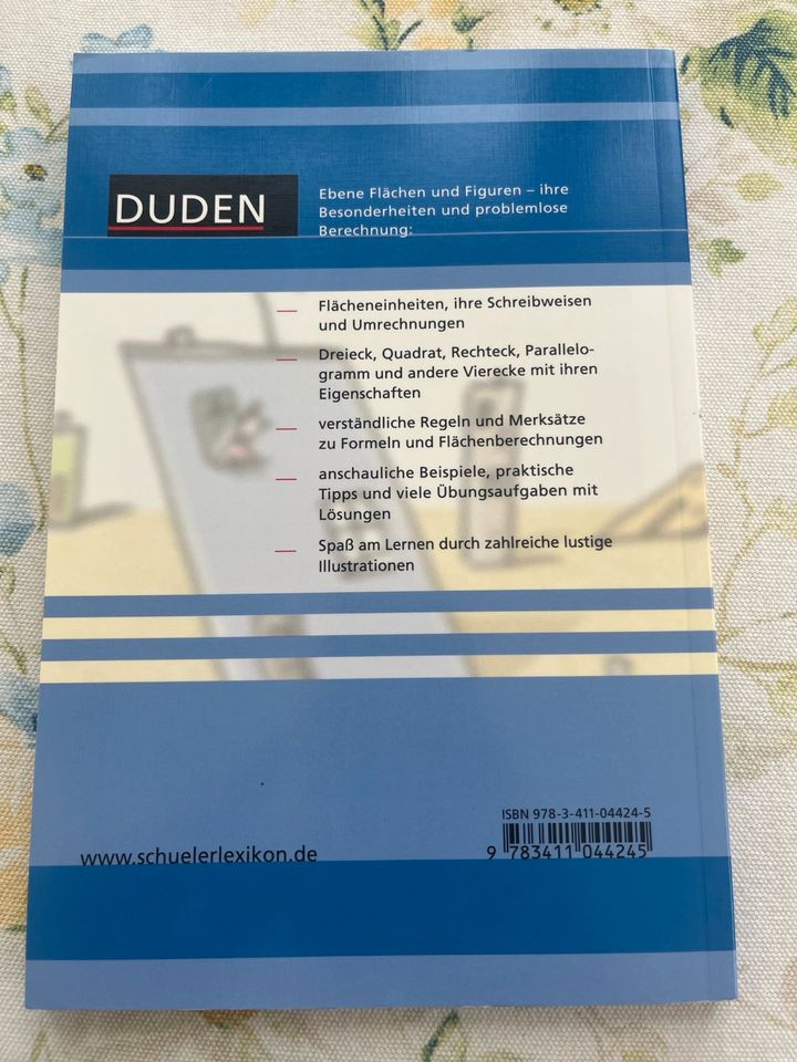 Duden - Flächen und ihre Berechnung 1 - 5. bis 8. Klasse in Magdeburg