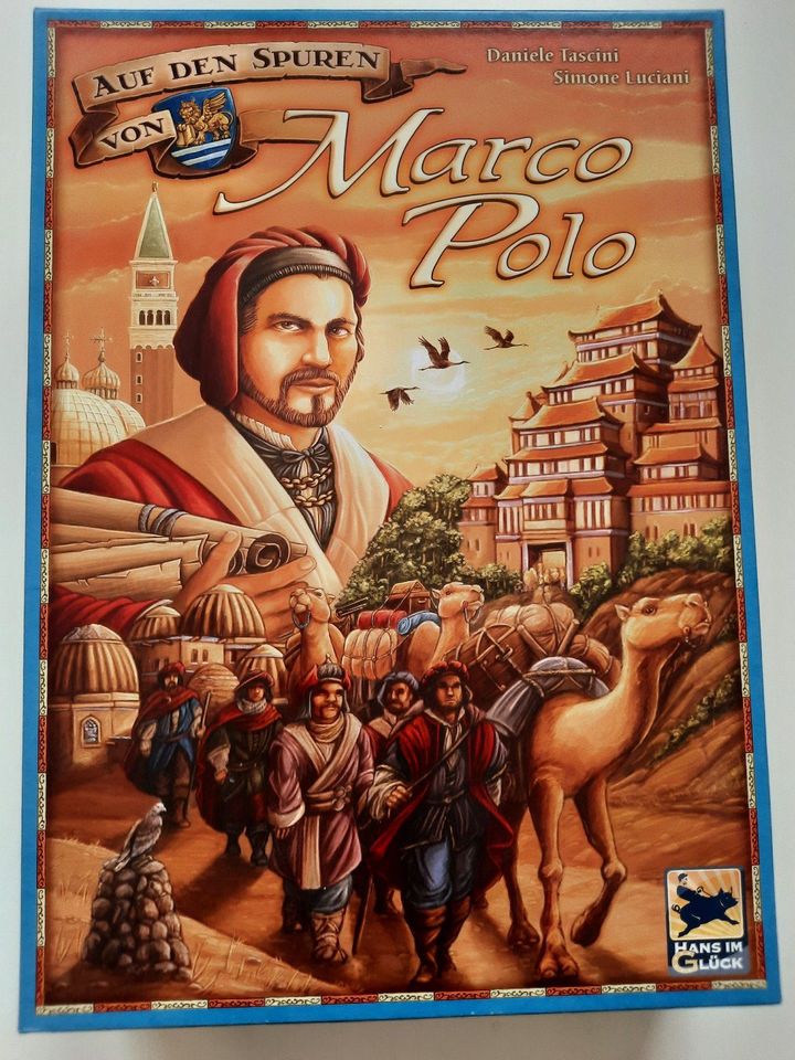 Auf den Spuren von Marco Polo Brettspiel Kennerspiel in Saarbrücken