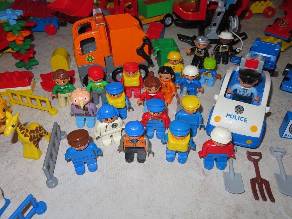 Lego Duplo Sammlung Konvolut 224 Teile von 1980-2014 fast 5 kg in Burscheid