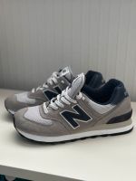 New Balance Sneaker Classic 574 grau/dunkelblau Gr. 38 Brandenburg - Cottbus Vorschau