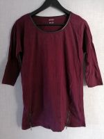 -2,50€- Damen Shirt in Gr. S, bordeaux rot Niedersachsen - Ottersberg Vorschau