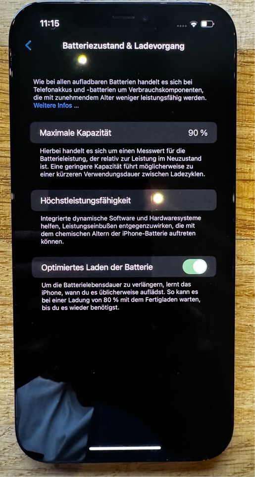 iPhone 12 Pro Max blau 256GB Neuwertig in Koblenz