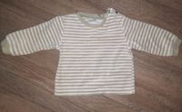 Pullover Oberteil Baby Kind Gr. 68 beige weiß gestreift Stuttgart - Zuffenhausen Vorschau