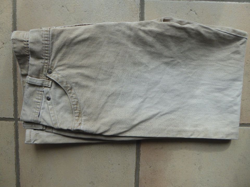 Herren-Jeans von Engbers, beige, Größe 26 in Bergisch Gladbach