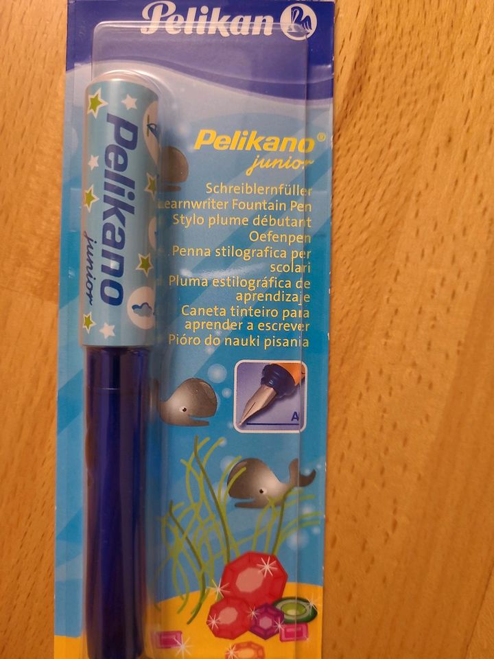 Pelikano junior Pelikan Füller Schreiblernfüller Neu und OVP in Weisweil