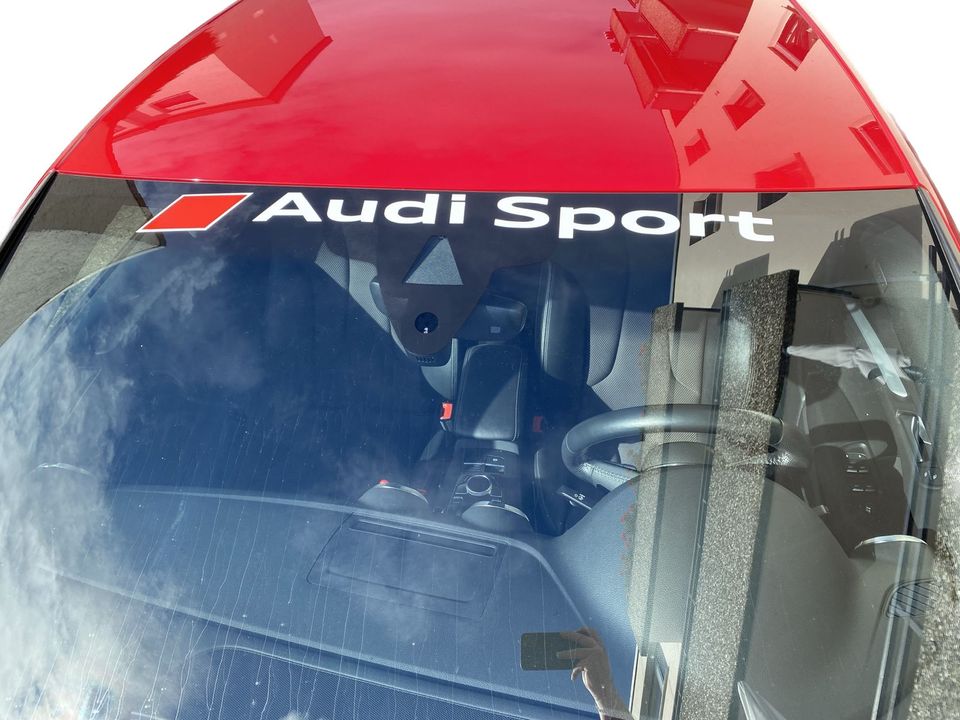 Audi Aufkleber Audi Sport Schriftzug decal