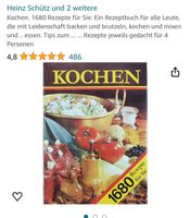 Kochbuch Kochen 1680 Rezepte Verlag für die Frau Sachsen - Pesterwitz Vorschau