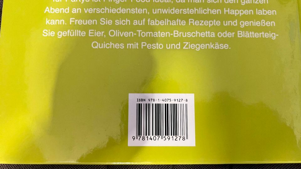 Fingerfood Rezepte, Gebundene Ausgabe, super Zustand in Nürtingen