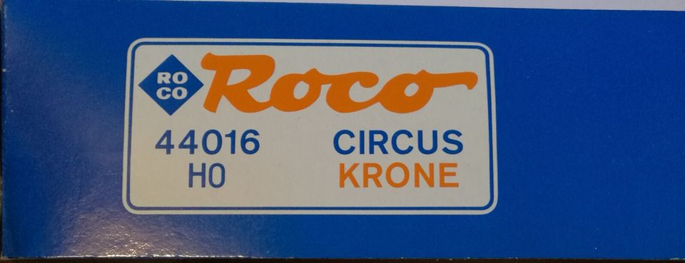 Roco H0 44016 4er-Wagen-Set Circus Krone, Preiser der DB / DC NEU in Nordsehl