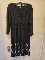 Kleid Montego schwarz florales Muster Grösse 38 Nordrhein-Westfalen - Unna Vorschau
