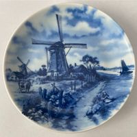 Ter Steege-kleiner Wandteller,Delfter Blau,Windmühle,D=13 cm Kreis Pinneberg - Wedel Vorschau